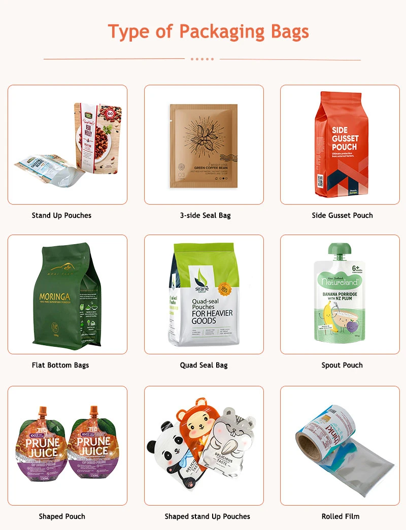 Custom Printed Ziplock Flat Bottom Dog Cat Pet Food Packaging Bags