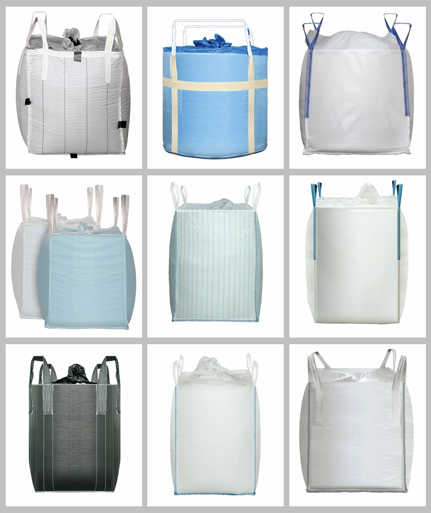 FIBC Bulk Big Ton Bag Tubular Fabric Jumbo Sacks Maxisacos for Chemicals