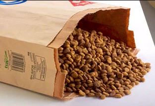 生分解性木炭猫砂包装、家庭用食品包装袋、ペットフード袋、新しいデザイン、クラフト紙袋